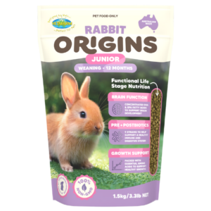 Packaging for rabbit origins junior